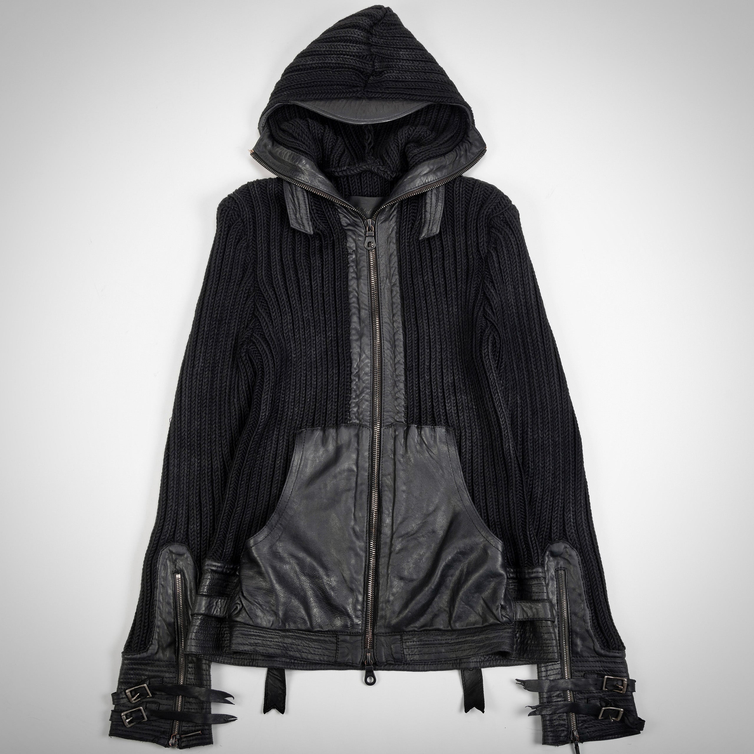 MICHEL BERANDI:LAMB LEATHER JACKET – :ANOMALIE_