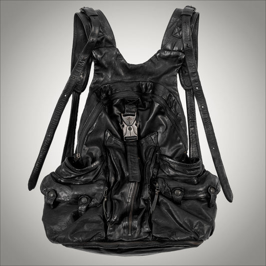 14TH ADDICTION:LEATHER BACKPACK