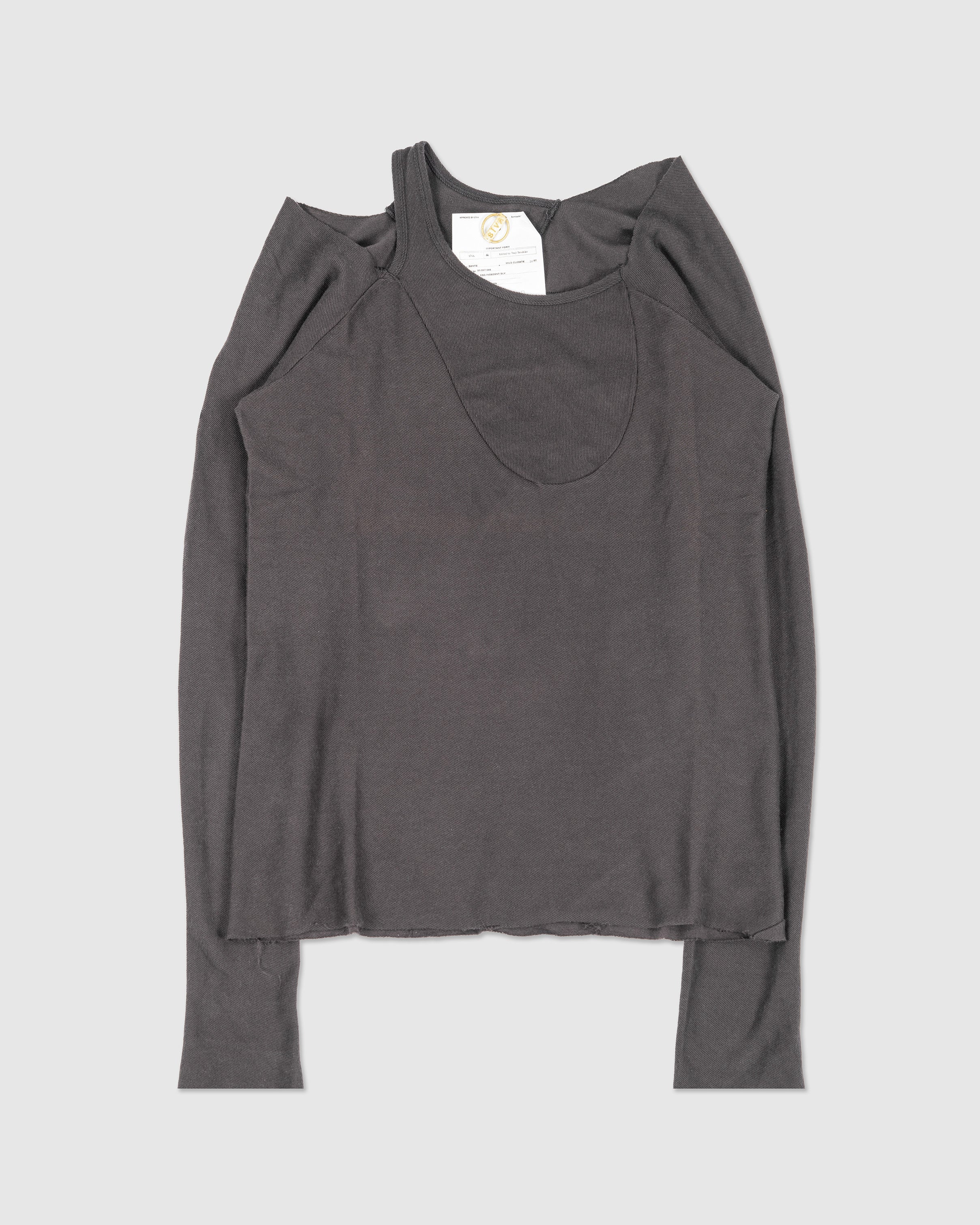 2008' CUTOFF SHOULDER LONGSLEEVES