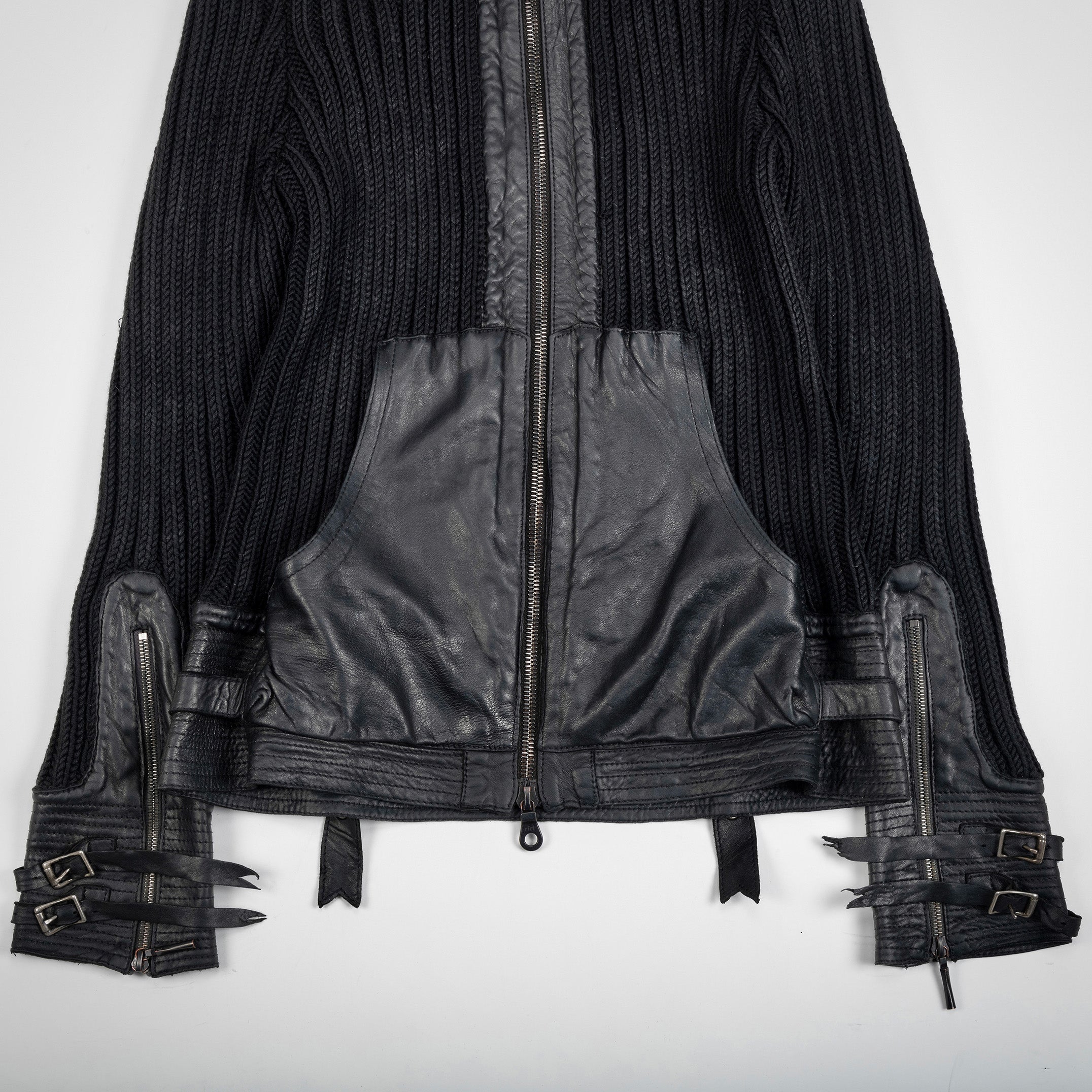 MICHEL BERANDI:LAMB LEATHER JACKET – :ANOMALIE_