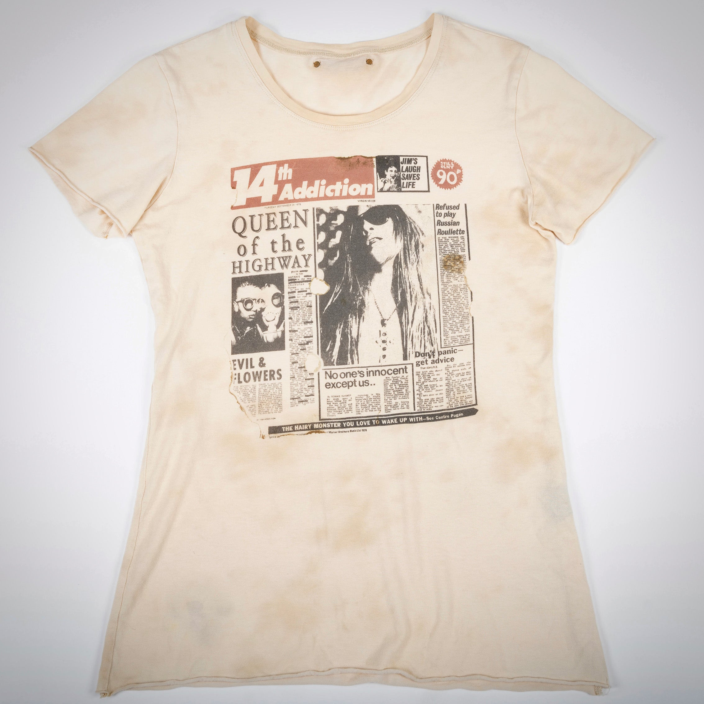 14TH ADDICTION:JOURNAL T-SHIRT