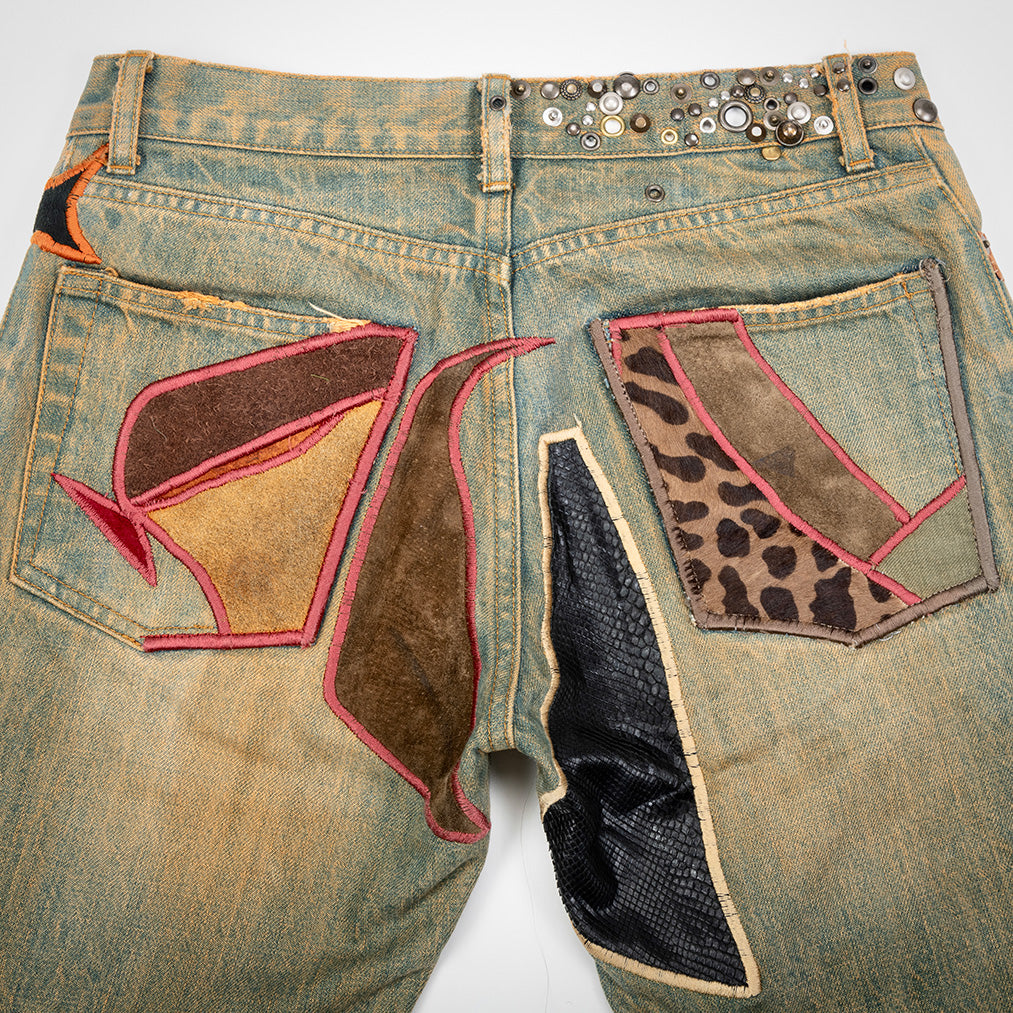 パンツ if six was nine CRAZY PATCH IFSIXWASNINE: