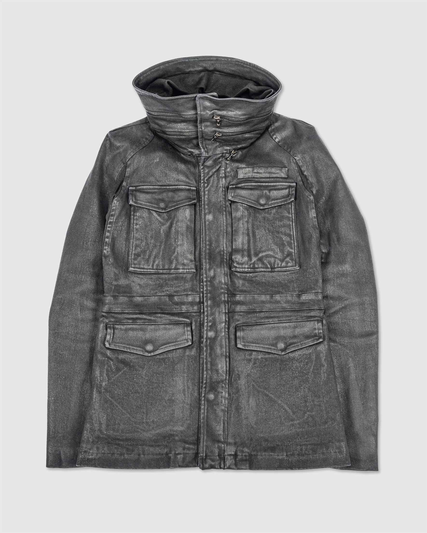 SISTERE:AW09 "APOSTLE"  WAXED DENIM MONSTER JACKET