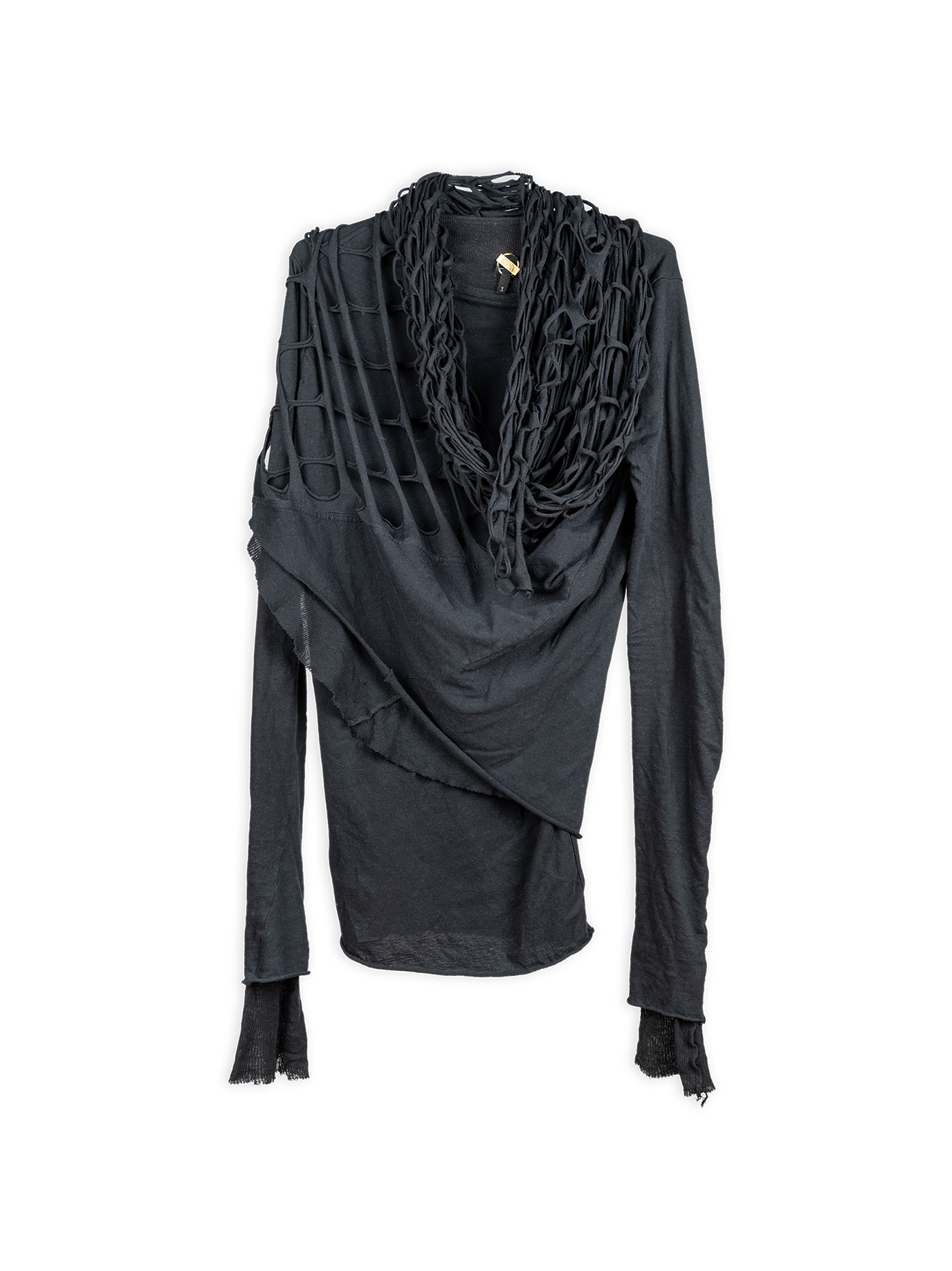 SCARF CARDIGAN