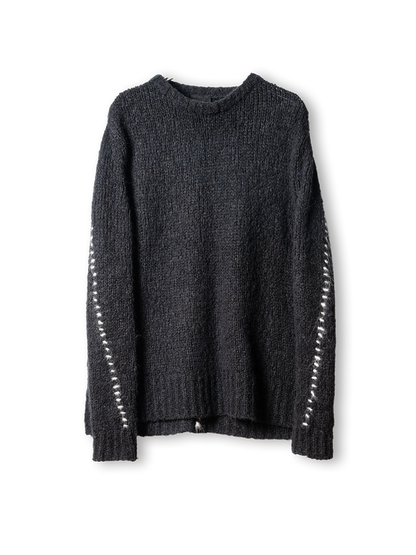 KNITED SCAR STITCH SWEATER