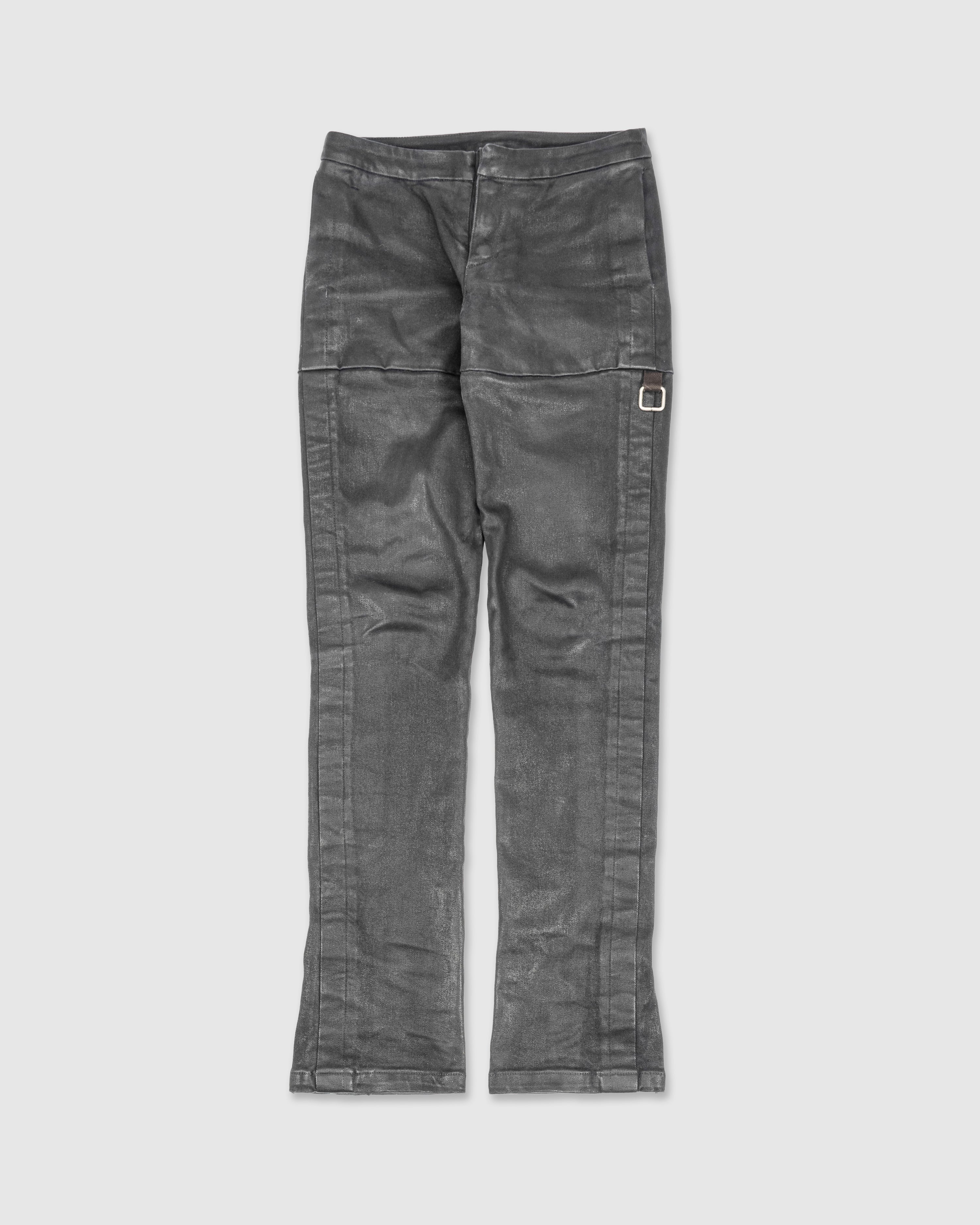 AW09' WAXED DENIM PANTS