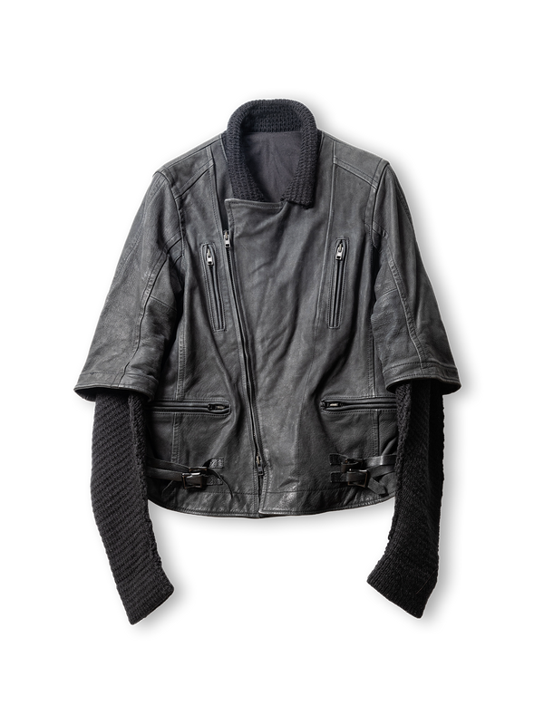 HYBRID KNITTED JACKET