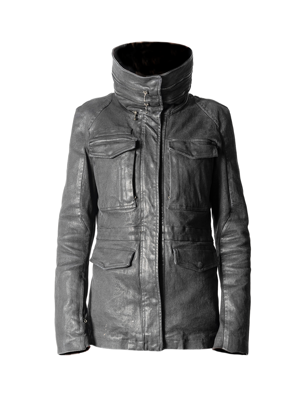 WAXED DENIM JACKET