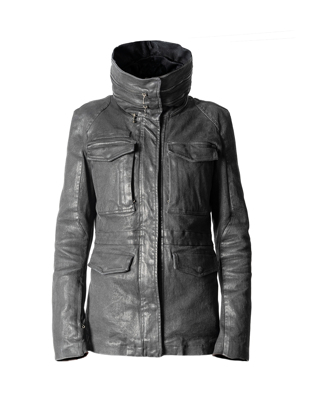 WAXED DENIM JACKET