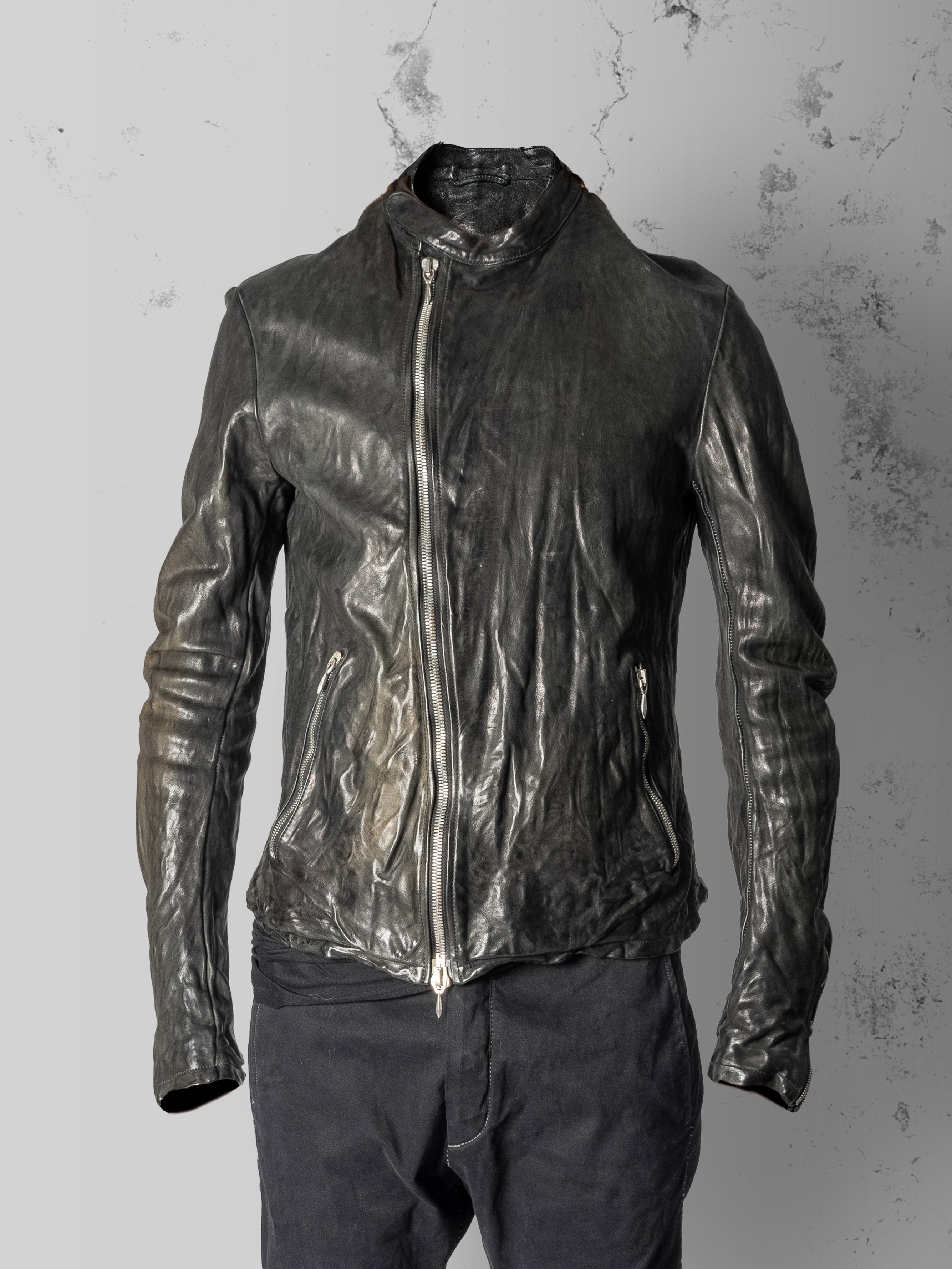 CALF LEATHER JACKET